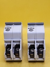 LOT OF 2 - ALLEN BRADLEY 1492-CB2G050 SER "A" 5A 2POLES 480V C. BREAKER 2NS1 