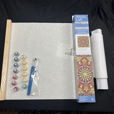 Artists Loft Paint By Number Kit Canvas Set Painting Art Flower Western Mandala