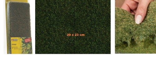 PRADO TODAVÍA Z N TT H0 20x23cm DIVISIBLE NUEVO EMBALAJE ORIGINAL 07292 cubierta de suelo vegetación follaje | Zustand: Neu