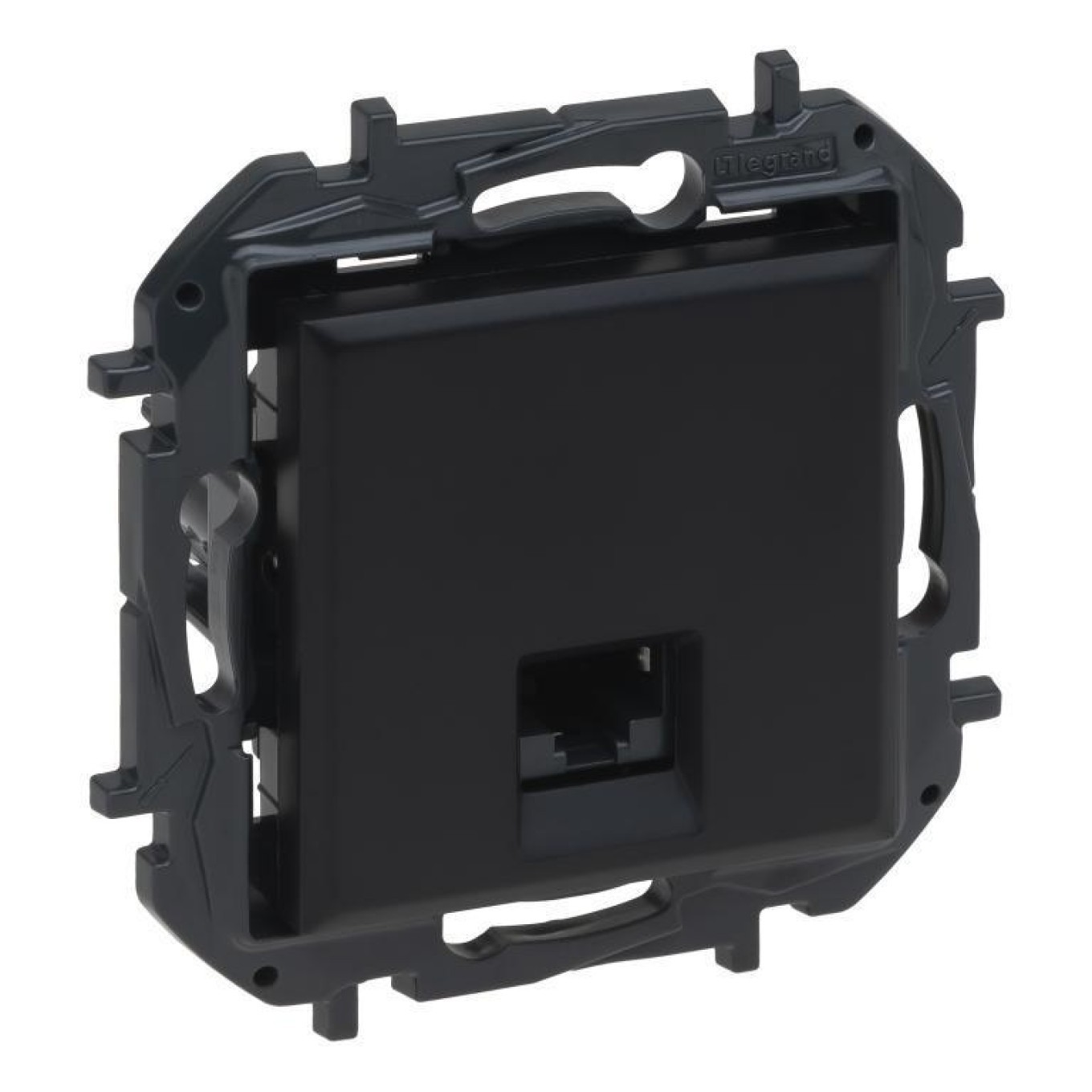 Nilae Step Socket RJ45 Cat. 6 ftp-color black 863561B