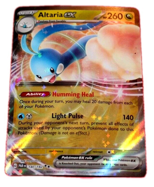 Altaria EX HP260 2023 Double Rare Holo Collectible Pokemon Card No