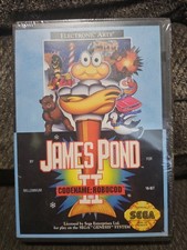 NEW FACTORY SEALED James Pond II Codename Robocod (Sega Genesis, 1991) Genuine