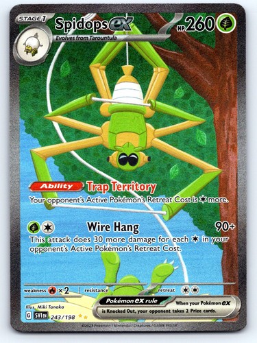 Spidops ex Scarlet & Violet Base Set 243/198 NM