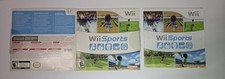 Nintendo Wii Sports Nintendo Wii Instruction Insert  Manual Only No Game 