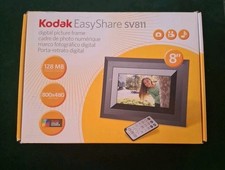 Kodak EasyShare SV811 Digital Picture Photo Frame 8 Inch 128 MB 800x480 Remote