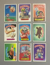 (Lot of 9) 1985-1987 Topps Garbage Pail Kids Series 2-8: #291b, #170a, & More