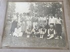 Antique 1920s Flapper Swimwear Photo Original Art Deco Mount Sailor Middy Blouse — photo 2