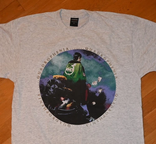 THE WHO Rare Quadrophenia NYC Concert Tour tee t- 1990s vintage concert t-shirt, vintage, single stitch, B+ condition
