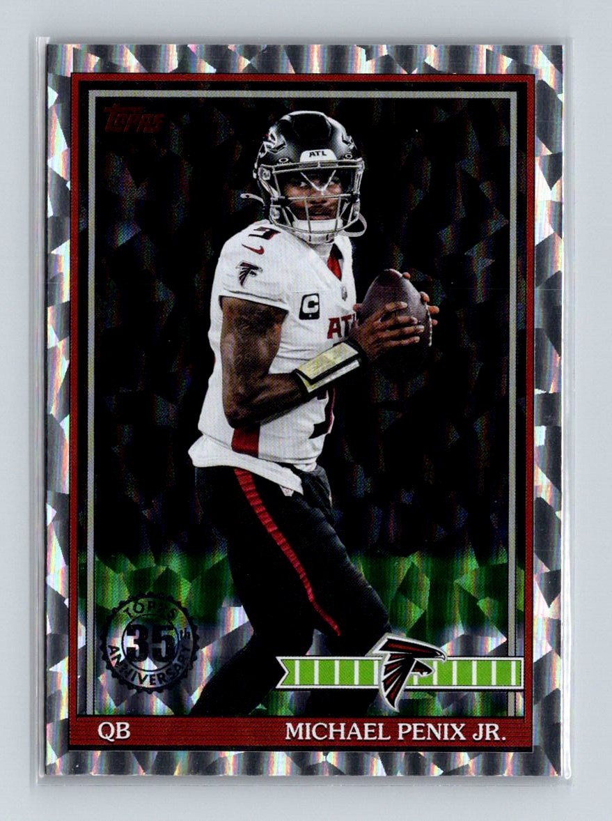 2026 Topps Michael Penix Jr. #91TF-4 Crackle Foil