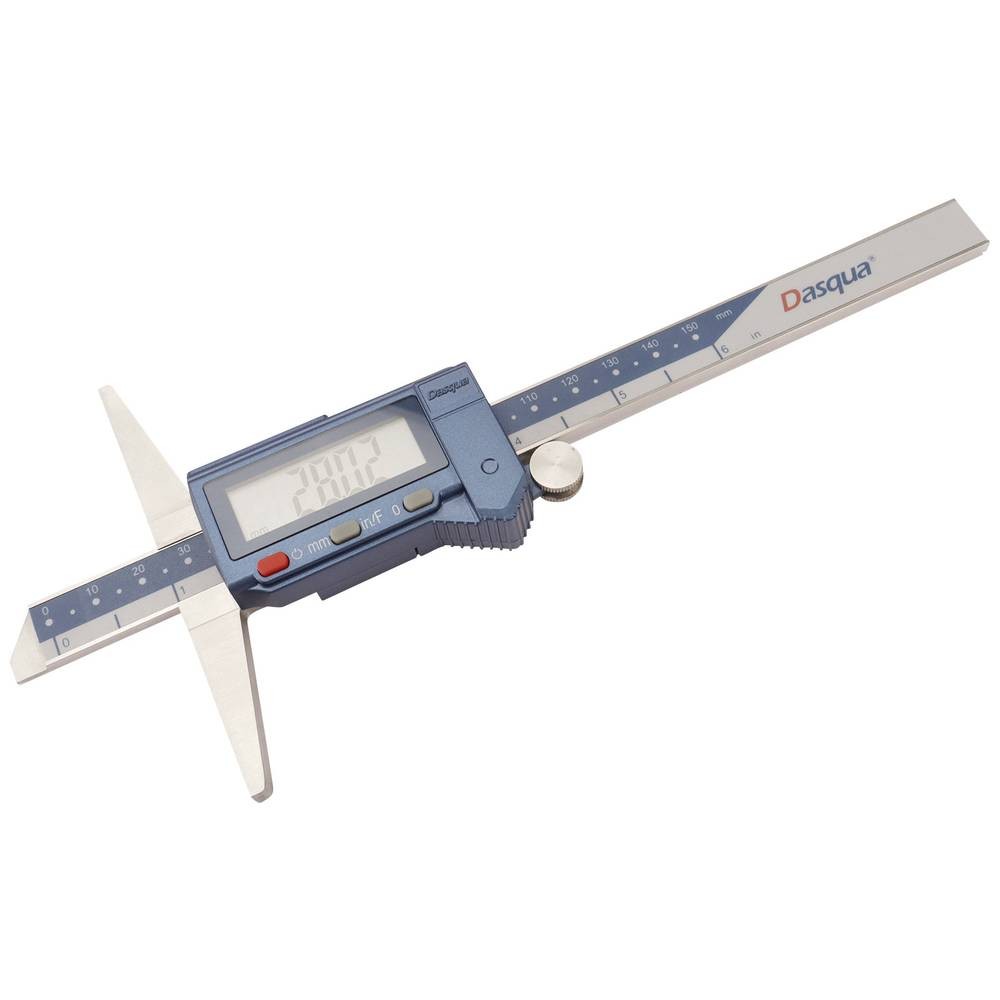 Mesure de profondeur 300 mm sans erreur grâce au pied Dasqua IP54 digital