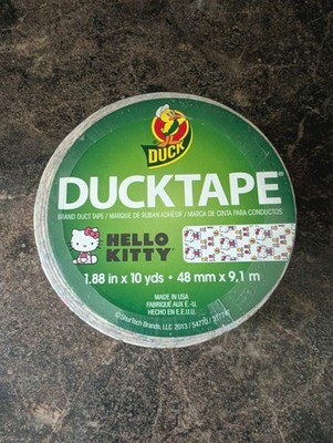 Hello Kitty Duck Brand Duct Tape Roll 1.88'' x 10 yds NEW & DISCONTINUED