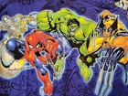 Vintage Marvel Comic Men Shirt Large Short Sleeve Retro Festival Y2K Hawaiian  — photo 7