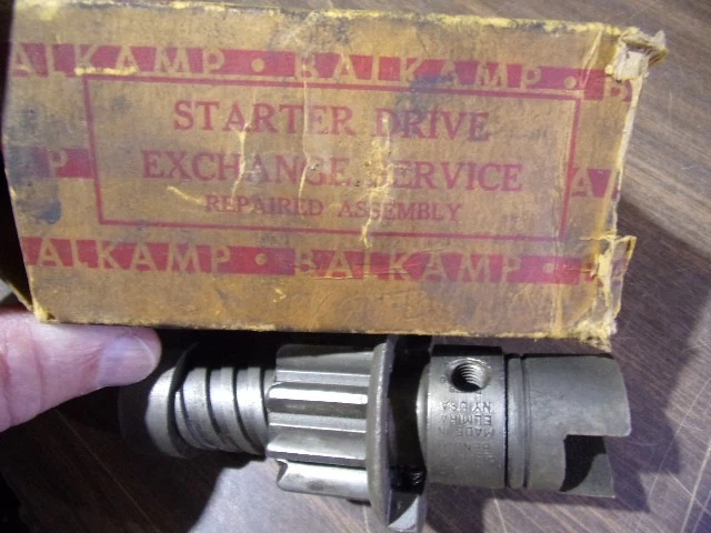 Vintage Model A Ford Bendix Starter Drive Napa Balkamp Reconditioned - Image 4 of 4