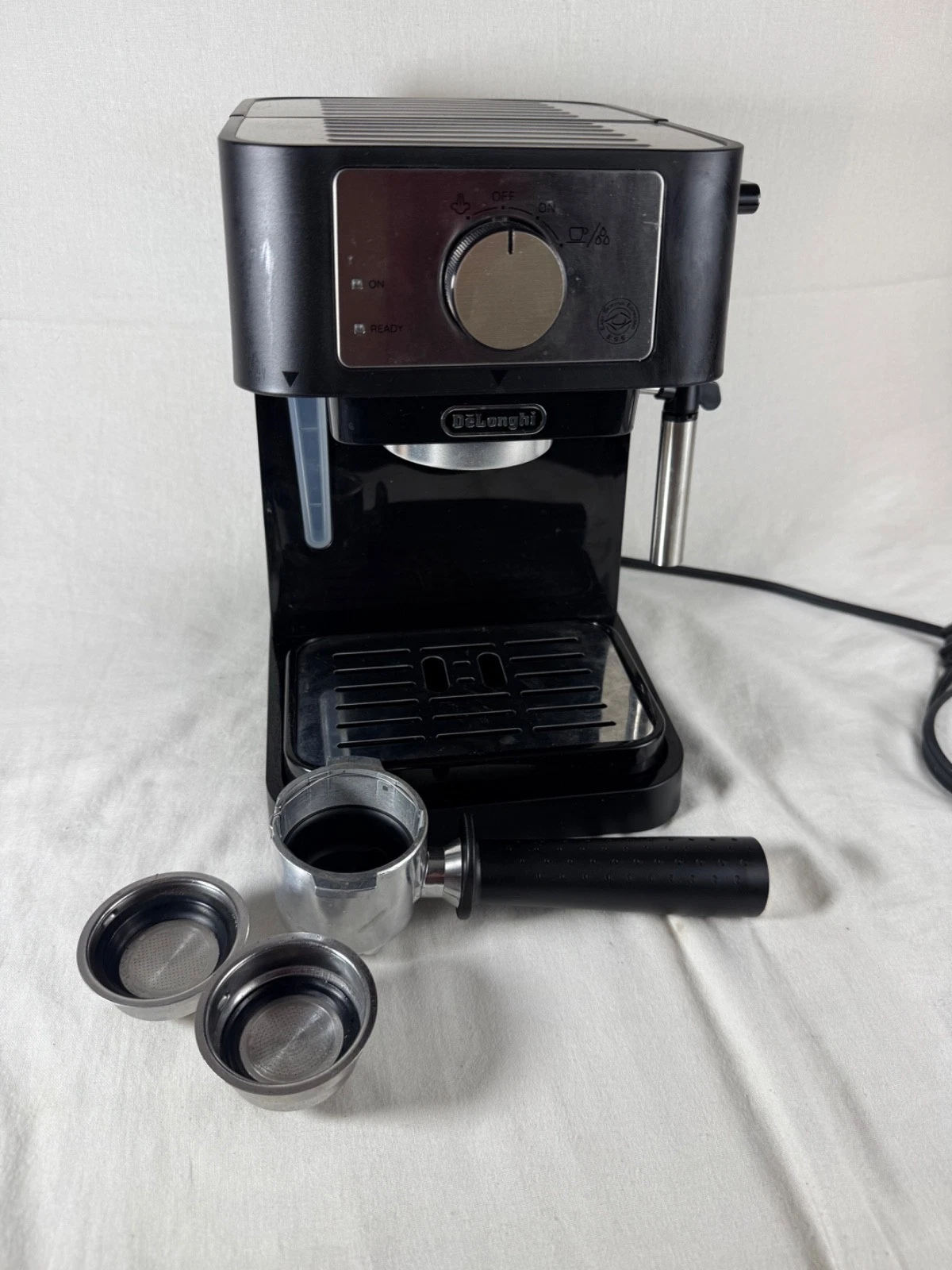 De'Longhi EC260BK Stainless Steel Espresso Machine Black TESTED