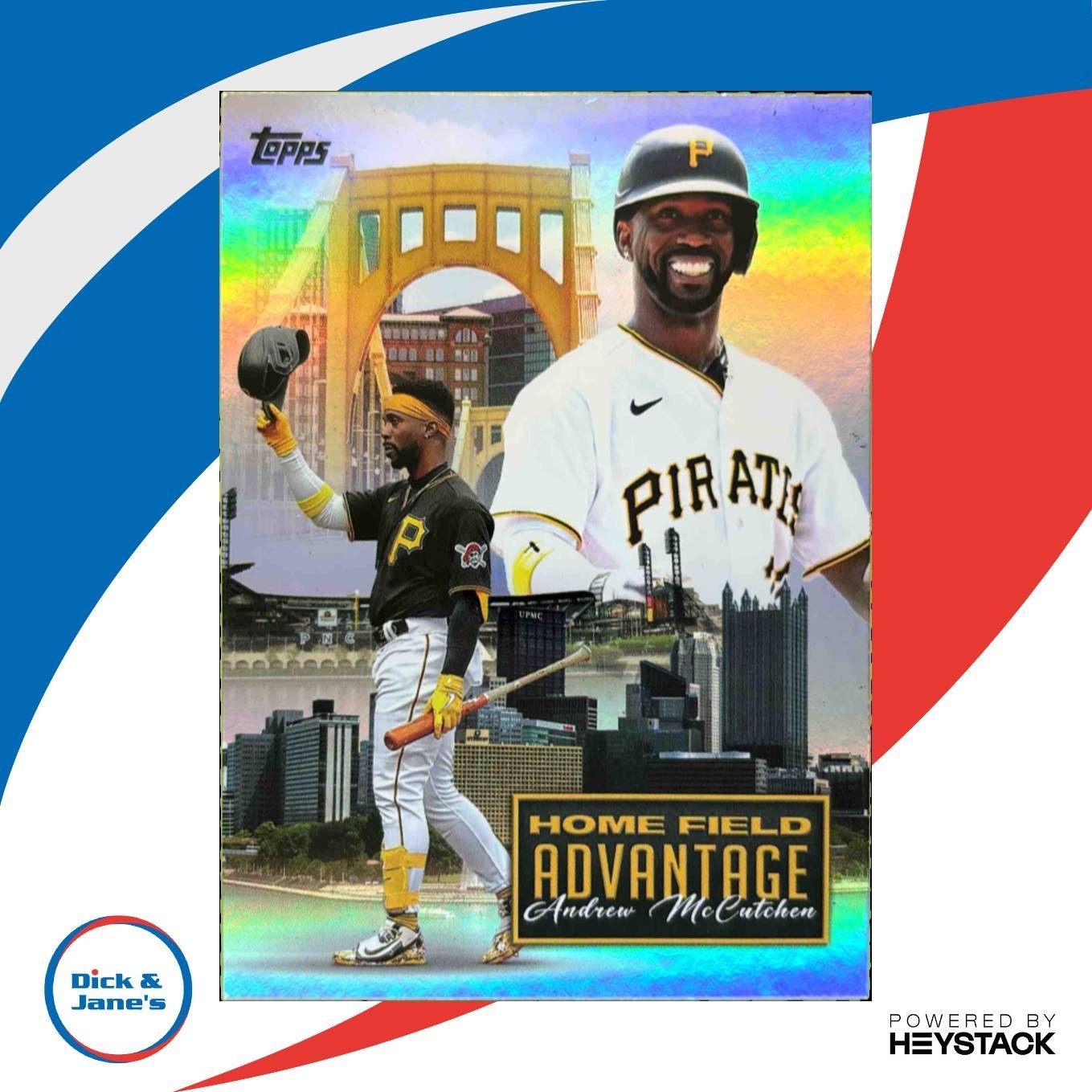 2024 Topps Andrew McCutchen Homefield Advantage #HFA-4 Pittsburgh Pirates