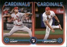 Kyle Leahy/Chris Roycroft 2024 Topps Update Rookie Combos Card #US189. rookie card picture