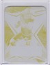 Austin Stogner 2022 Leaf Exotic Football Parrot Printing Plate # 1/1 YELLOW