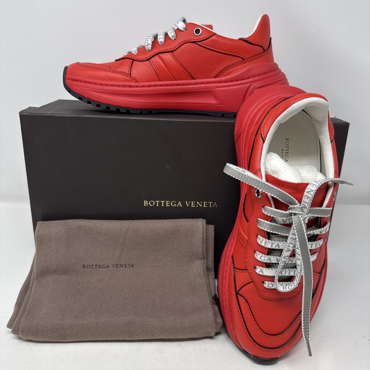 【24cm】Bottega Veneta Tennis calf Bottega Veneta Sneaker/Rubber Sole Tennis Calf Size 37 C US