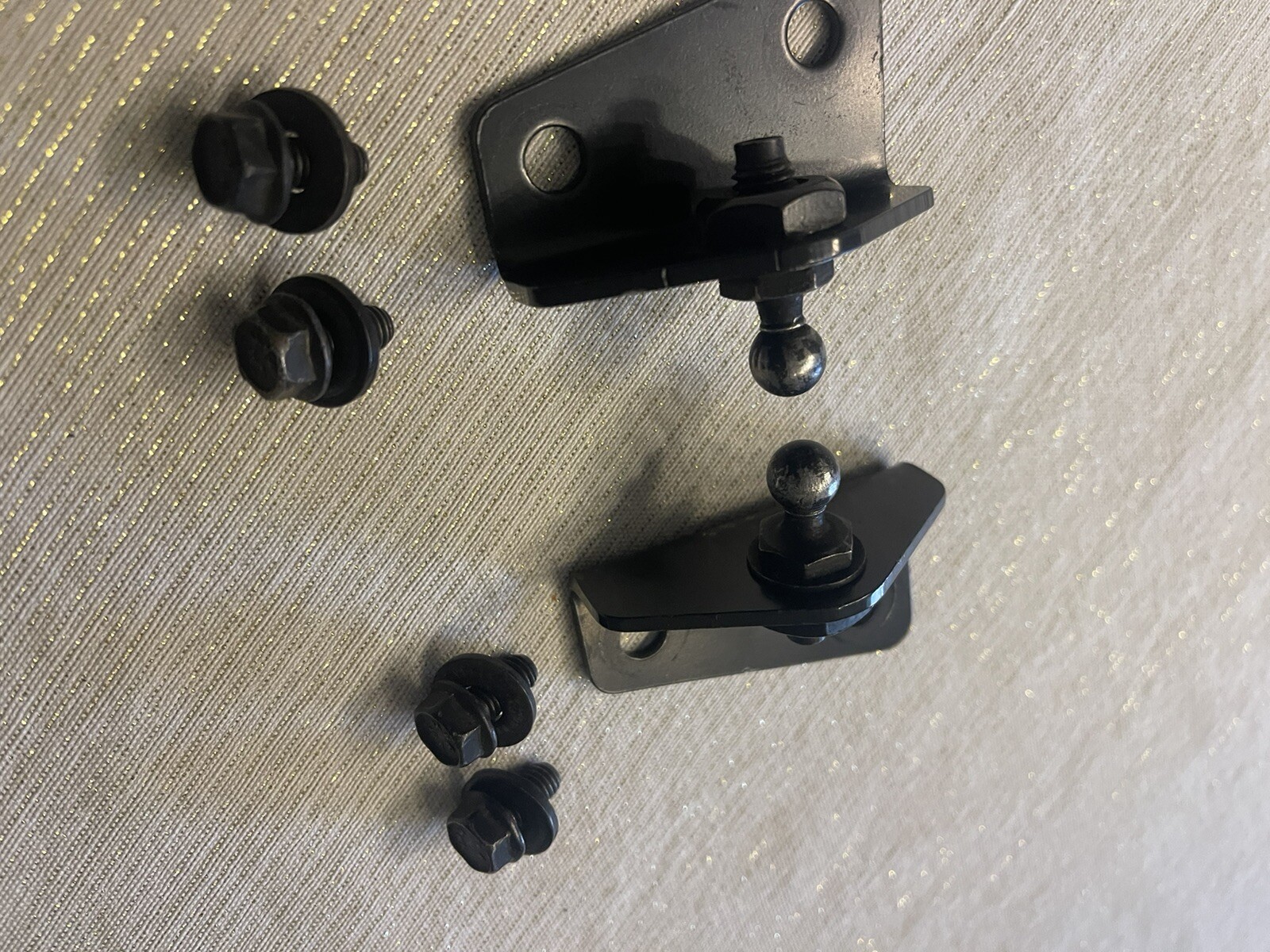 lamborghini murcielago Engine hood shock mount R&L OEM #410827601-410827602