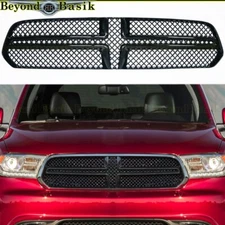 For 2014-2020 Dodge Durango Limited,SXT,Citadel GLOSS BLACK Grille COVER OVERLAY