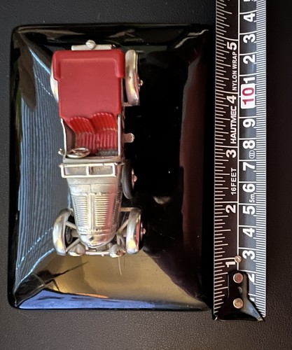 VINTAGE Lesney Matchbox 1929 Bentley YU 3250 Promo Black Ceramic "Match" Box - Picture 10 of 11