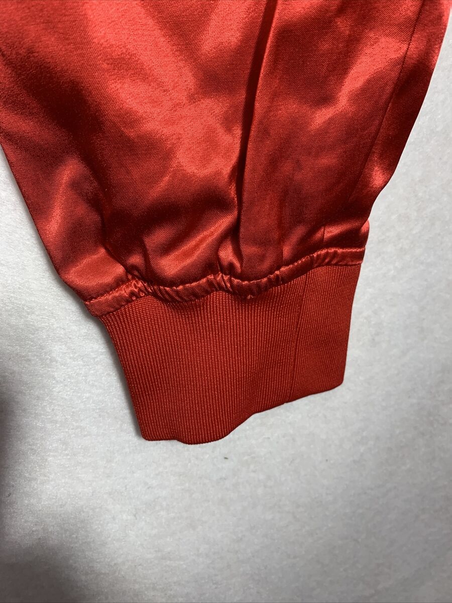 Scotch and Soda Red Free Spirit Guitar Jacket Satin Mens Scotch and Soda Red Free Spirit Guitar Jacket Satin Mens