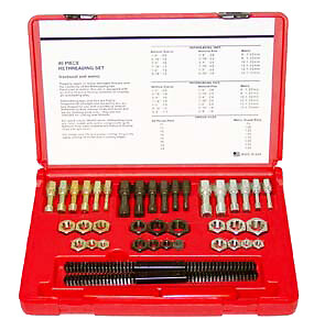 Lang-Kastar 40 Piece Master SAE and Metric Rethreader Kit - Picture 1 of 1
