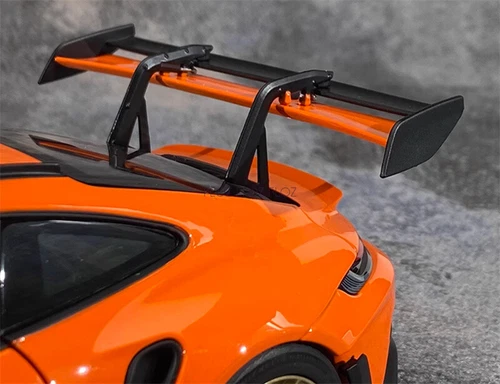 1:18 para NOREV para Porsche para 911 para 992 para GT3 para RS Naranja Rojo Oro Ruedas - Imagen 9 de 12