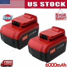 Pack 18 Volt 6.0Ah Lithium Battery for Porter Cable 18V PC18BLX PC18BL Tool
