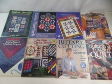 Lot of 8 Quilting Books With Patterns, Patchwork, Quilts, Ideas Mixed Lot II