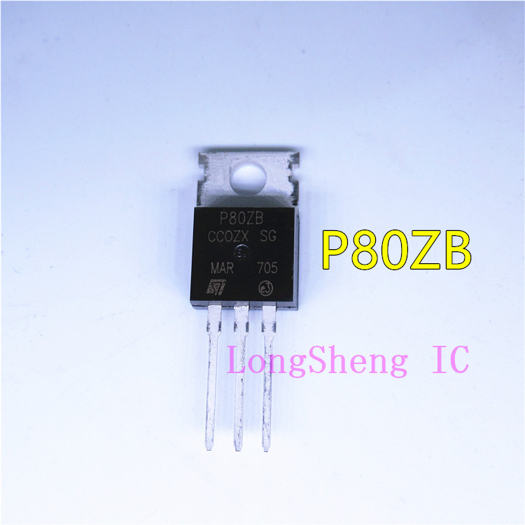 10PCS STP80NS04ZB P80ZB N-CHANNEL CLAMPED MESH OVERLAY MOSFET