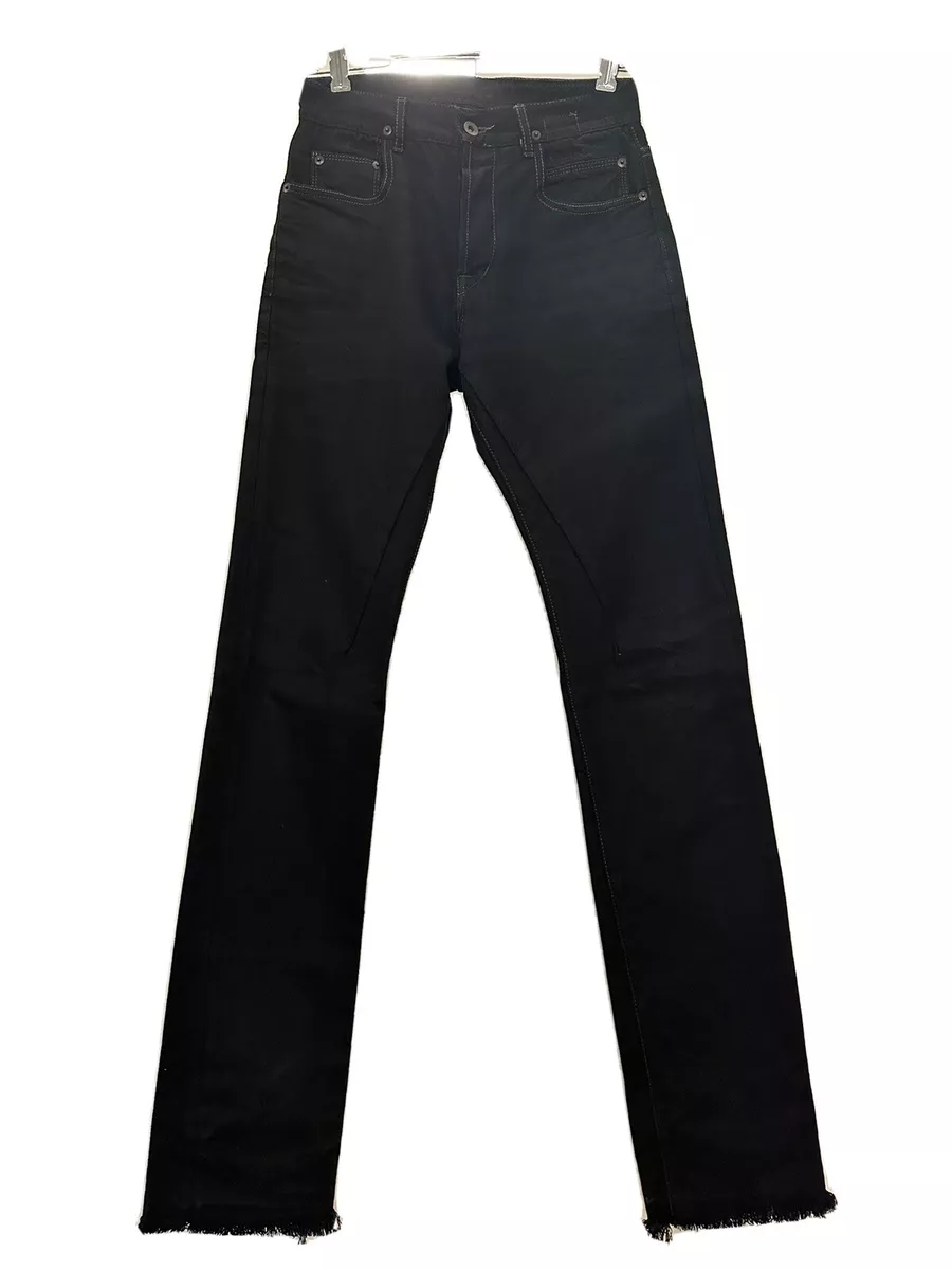 Rick Owens DRKSHDW Men’s Detroit Cut Black Jeans