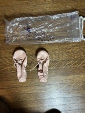 NIB LA STRADA child  s ballet slippers pink size 7 1/2