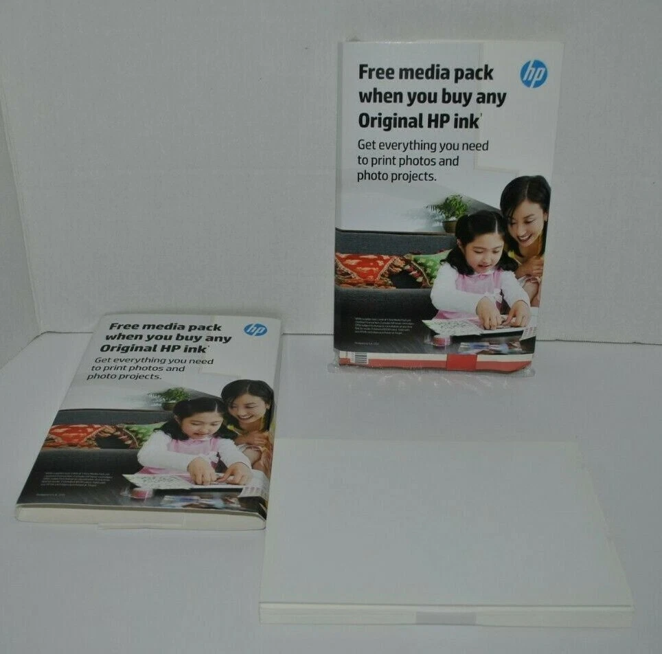 HP Advance Glossy Photo Printer Paper (17) 5x7 (20) 5x7 Envelopes