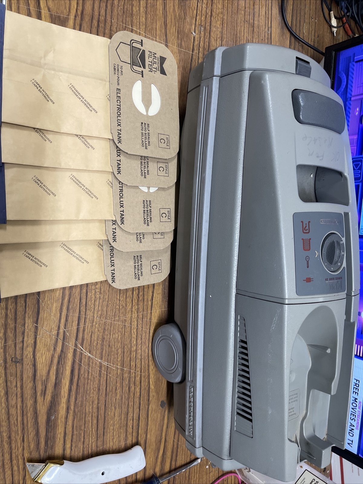 Vintage Electrolux Epic Series 6500 SR C102D *Canister Only* Vacuum