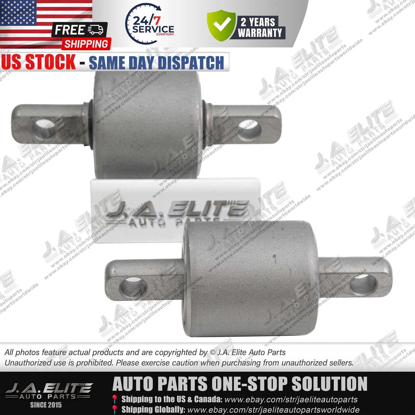 2pcs Rear Lower Control Arm Bushing (Small & Large) for Ferrari 458 488 F12 FF