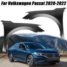 Pair of Fenders Fit 2020-2022 Volkswagen Passat  VW1240156  VW1241156 Right+Left