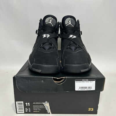 Nike Air Jordan 8 Retro VIII “Chrome” 305381-003 Men's 11 Worn | eBay