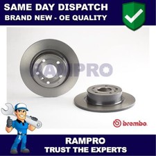 Rampro Rear Brake Discs Fits Land Rover Range 1994-2012 Discovery 1998-2004
