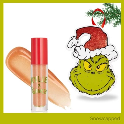 Kylie Jenner x Grinch High Gloss Ornament Lip Color SNOWCAPPED | eBay