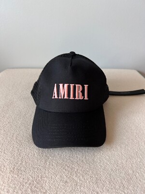 帽子 AMIRI SCRIPT TRUCKER HAT s-l400.jpg