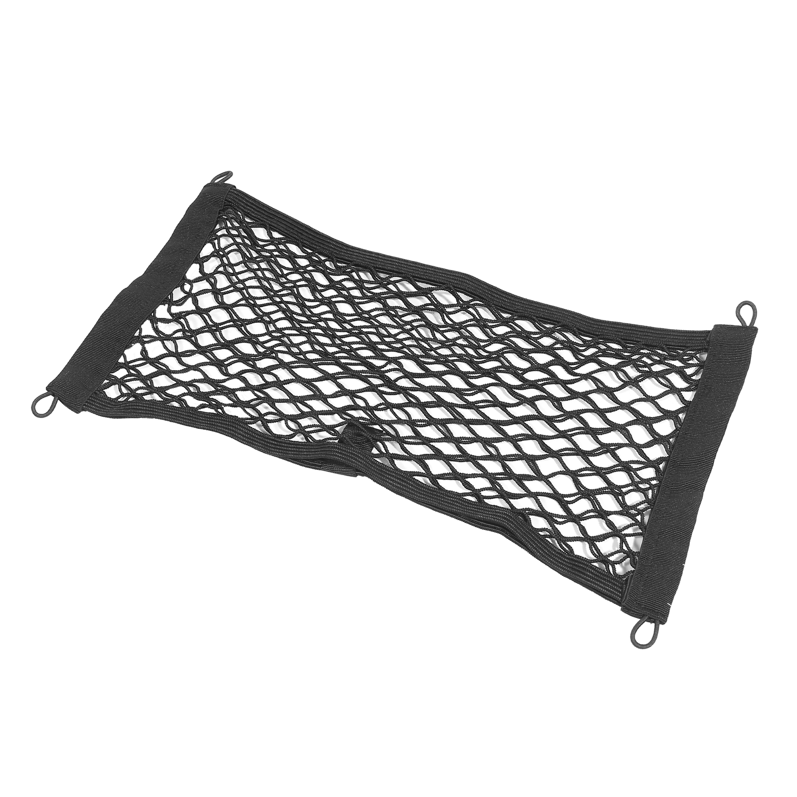 Lot 4 Filets De Rangement Élastiques 50x25 Cm Pour Coffre Voiture - Sacs Maille Organisateurs