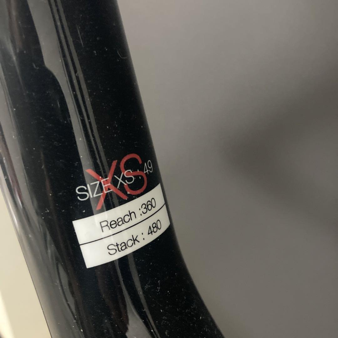 Look 875 MADISON RS Carbon Bike Frame Set Size XS Good