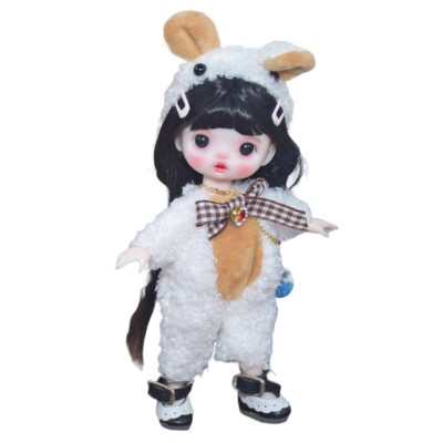 Mini Doll Best Gift Full Set including Clothes Shoes Makeup Cute Girl Doll Toy