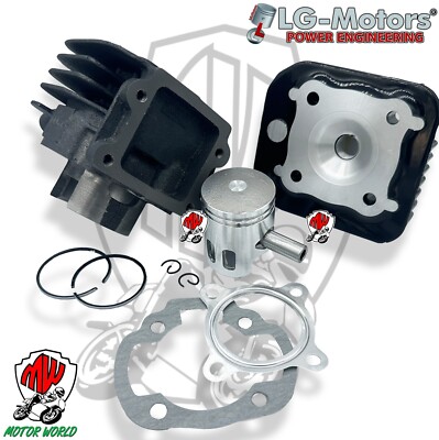 Gruppe Thermisch Zylinder Gusseisen Mit Kopf D.38 MM 50 Cc Yamaha Zuma 50 2T