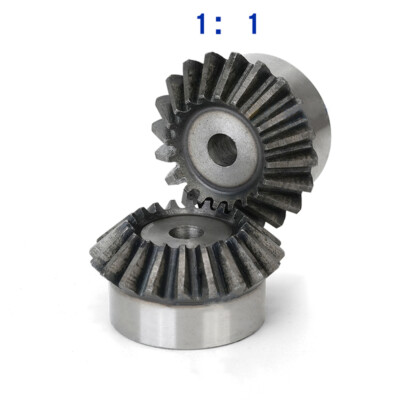 1/1.5/2/2.5/3/4/5 Modulus 14/40T 90° 1:1 Paarung Motor Spirale Kegelrad Getriebe