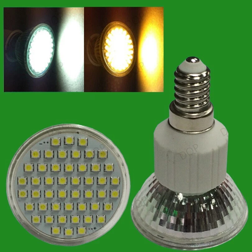 2x 5.6W Epistar LED Spot Light Bulbs, E14 SES, R50 Spotlight Lamps; 85V-265V - Image 3 of 4