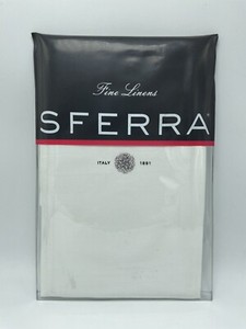SFERRA  Larino Continental Sham Retail $130.00 Color White New Rare Discontinued