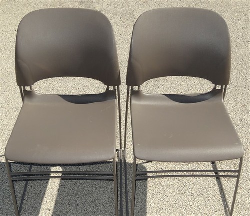 2 Herman Miller Limerick Stacking Chairs | eBay