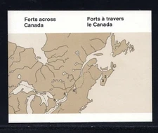 CANADA - MINT BOOKLET - VFNH - UNITRADE - BK87 (1059a) - FORTS OF CANADA - 2.